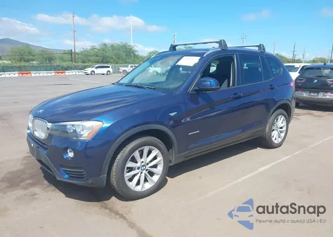 2015 BMW X3 Sdrive28I z USA, uszkodzony, nr VIN 5UXWZ7C54F0M83242